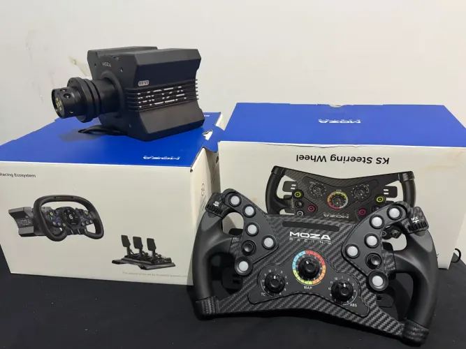 Kit Moza r9 v3 + volante KS