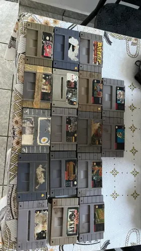 Cartuchos Super Nintendo