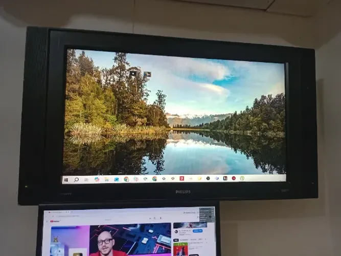 vendo monitor tv philips 32 polegadas hdmi e vga so 400,00