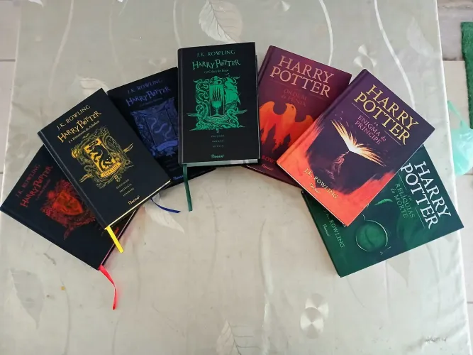 Coleção Harry Potter Capa Dura Completa (Ed. 20 Anos + Rocco) - LEIA A DESCRIÇÃO