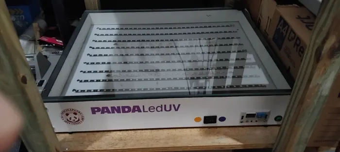Mesa led para gravação de tela