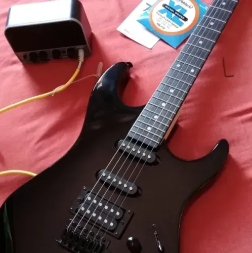 Guitarra Tagima 510 Preta + Capa -- ZERADA - EXCELENTE ESTADO