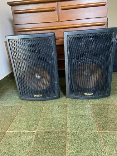 Par de Caixas de Som Passivas Prime (Woofer Oversound 12" + Tweeter Selenium ST200)