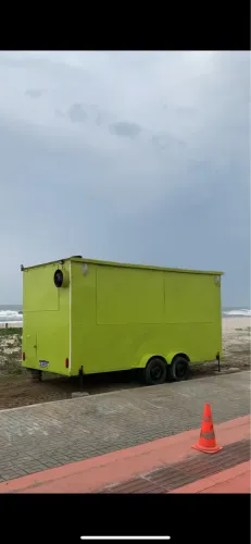 Passo ponto com Trailer Kiosk