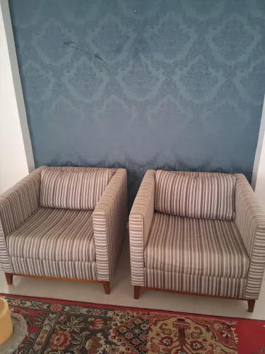 Par de poltronas de apoio