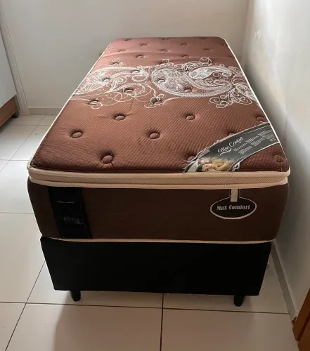 Cama box deluxe solteiro