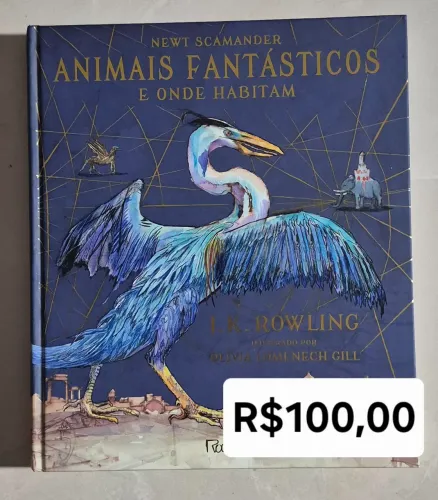 Animais Fantásticos e Onde Habitam edição ilustrada