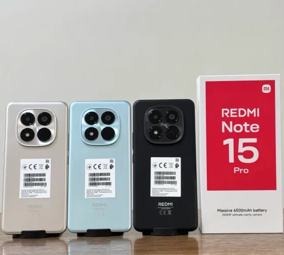Redmi Note 15 Pro 4G NFC 256GB 08GB RAM Preto Azul Roxo Cinza Lacrado