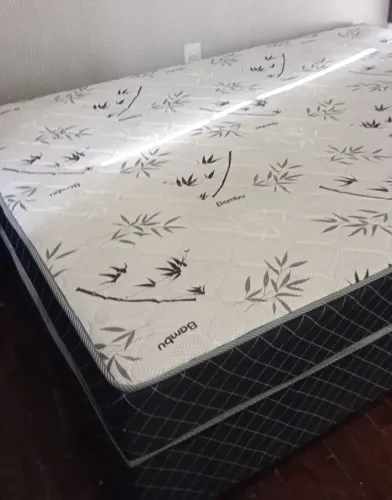 Cama casal box conjugado 