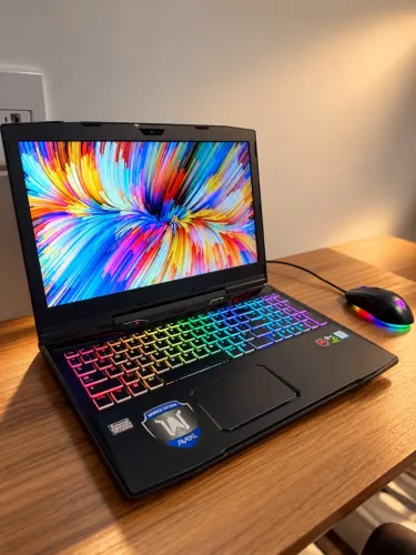 Notebook 16gb RAM 512gb SSD NVME 5gb/s placa de vídeo dedicada NVIDIA Titan 4gb core i7