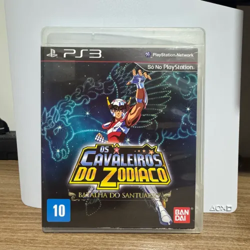 Jogo Os Cavaleiros dos Zodíaco Batalha do Santuário - PS3