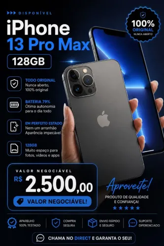 Iphone 13 Pro Max para vender ligeiro