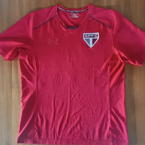 camisa original 2017 são paulo fc vermelha under armour spfc tamanho gg 2018