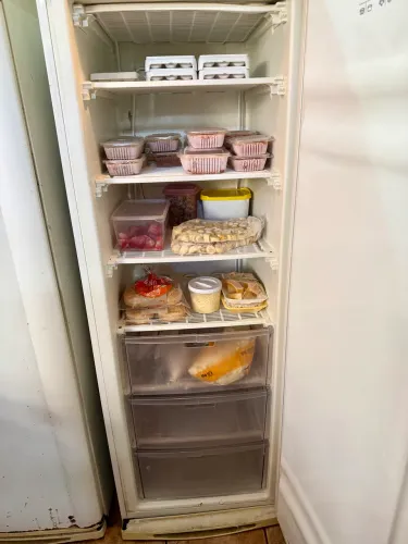 Geladeira e freezer