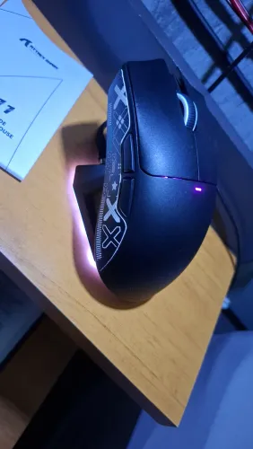Mouse sem fio Attack Shark X11 preto