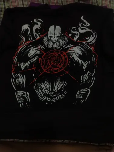 CAMISA OVERSIZED DEUS DO MEDO ORDEM PARANORMAL