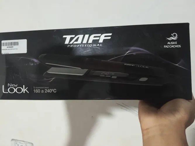 Prancha New Look Taiff 2em1!