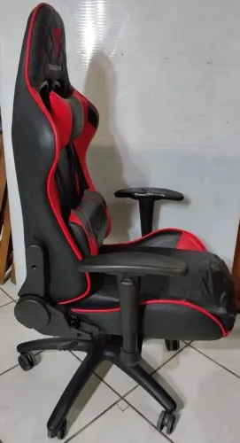 Cadeira Gamer Reclinável tudo funcionando