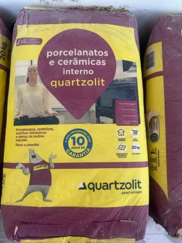Argamassa Quartzolit Nova - Ótimo preço!