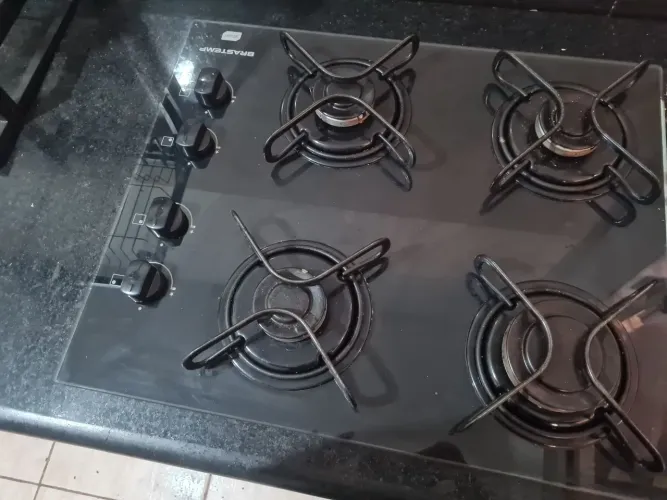 Fogão cooktop BRASTEMP