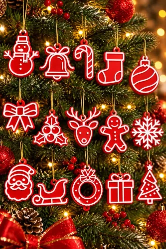 Enfeites de árvore de Natal 
