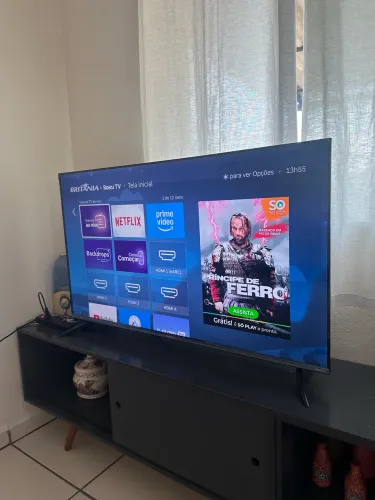 Tv smart 50 4 k no plástico nova 1499.99
