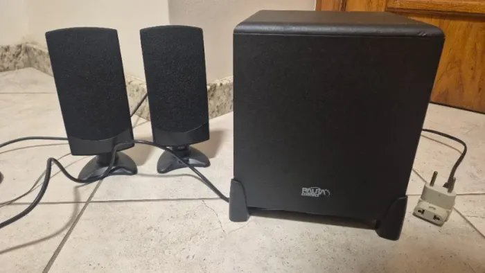 Conjunto de Caixas de Som + Subwoofer Gradiente / Epaulita - Excelente Qualidade!