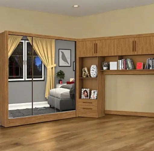 Guarda Roupa Siena Modulado! Pronta Entrega!