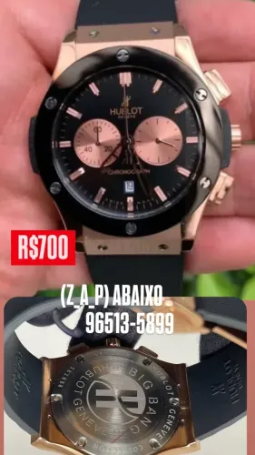 Relógio HUBLOT BIG BANG CHRONOGRAPH MULTIFUNCIONAL