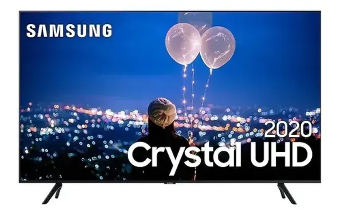 Smart TV LED 50" UHD 4K Samsung 50TU8000 Crystal UHD, Borda Infinita, Alexa Built In