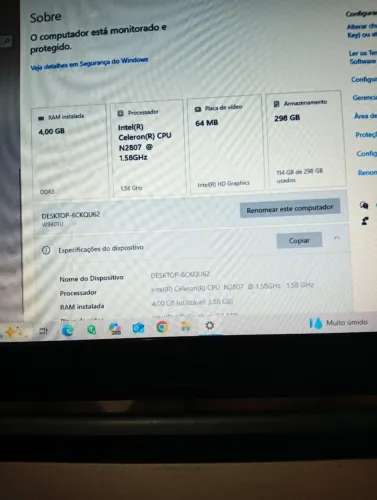 Notebook intel