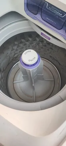 Máquina de lavar para tirar peças