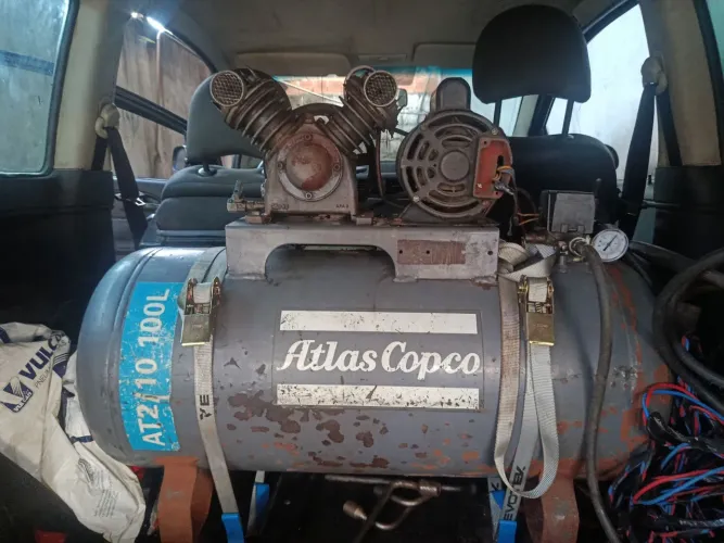 Compressor de ar 100 litros atlas copco