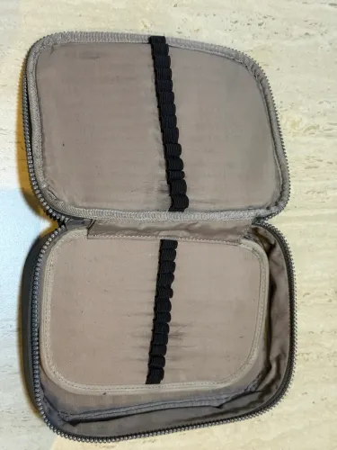 Estojo original da kipling 100 pens cinza