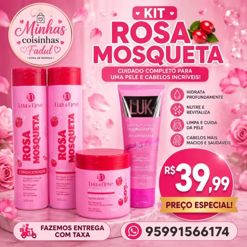 Kit rosa mosqueta