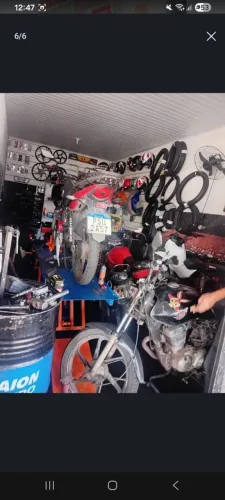 Vendo tudo de loja de peças para motocicletas