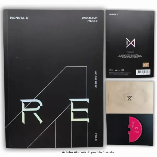 MONSTA X - Take.2 WE ARE HERE Ver. 2 Original Importado