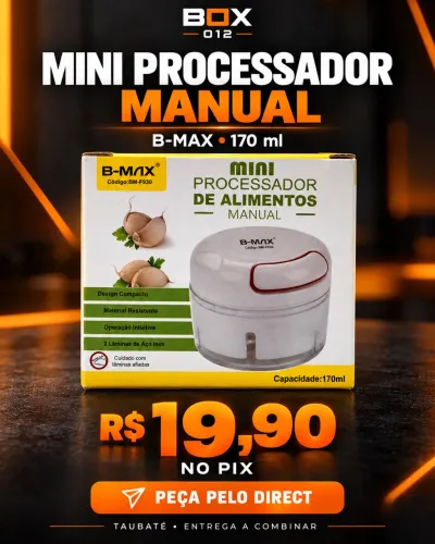 Mini Processador Manual