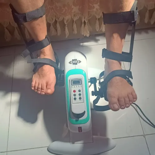 Bicicleta para fisioterapia 