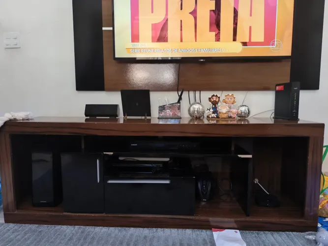 Rack e painel tv