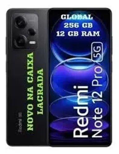xiaomi redmi note 12 pro 5g 256gb 8gb-preto