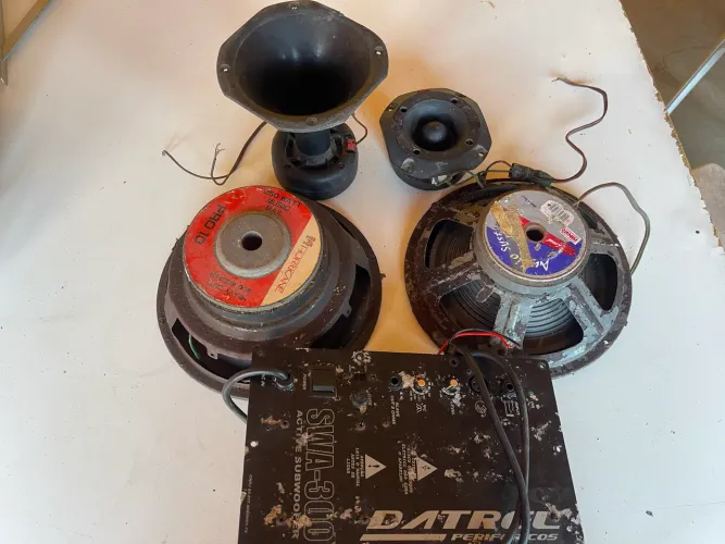 Kit para som ( aceito cartão)