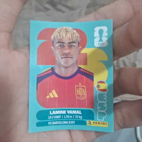 Figurinha Panini Yamal Copa Do Mundo 2026