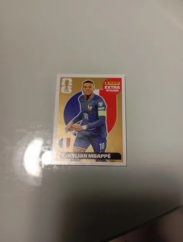 Figurinha da copa do Mbappé ouro