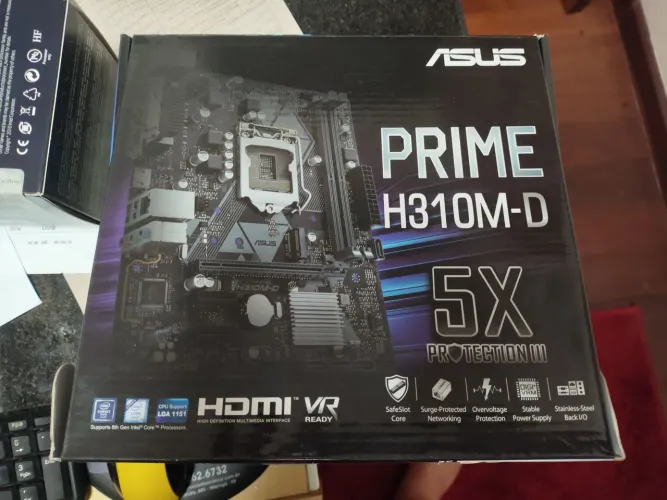 Processador i3+placa mãe ASUS