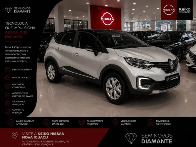 Renault Captur Life 1.6 16V Flex 5P Aut. 2021