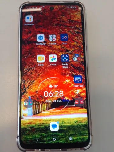 Celular Motorola G35 novo com nota fistal