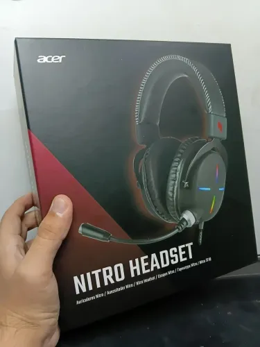 Fone Headset Acer Original para PC - 1 Ano de Garantia