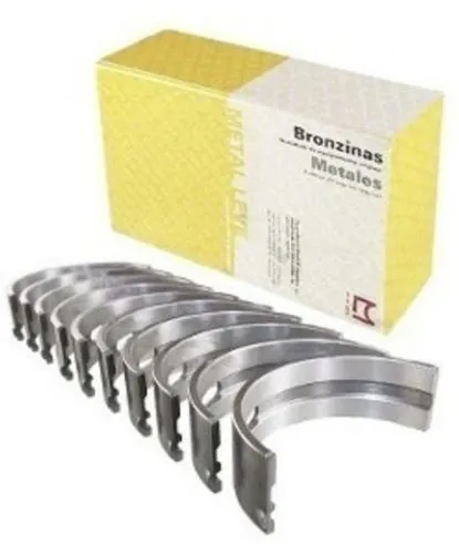 Kit Bronze Bronzina De Biela E Mancal 025 Clio 1.0 8v 2003 A 2006