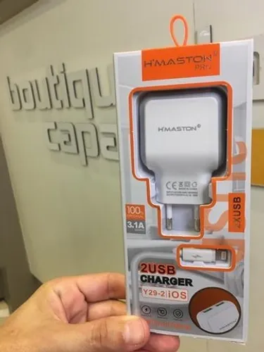 Carregador Tomada viagem Super Rápido 3,1a 2 usb iphone ipad